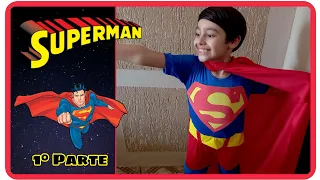 DIY: FANTASIA DO SUPER-HOMEM | 1° Parte Corte | Inventa Ação