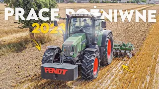 Prace pożniwne 2023😱🔥Talerzowanie & wapnowanie🔥🔥FENDT 716 VARIO & C360✔ Agro Mariuszek TV ✔