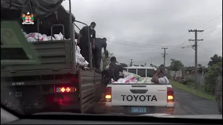 Food rations distribution at Raralevu and Sakoca