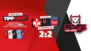 BETZE LIVE WHINE | 1. FC KAISERSLAUTERN 2:2 1. FC HEIDENHEIM | 26. SPIELTAG - 2. LIGA | 01.04.2023