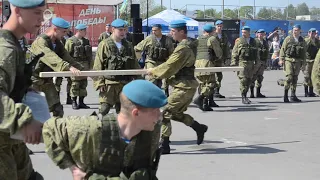 Показательное выступление 98 ВДД 215 Отдельный разведывательный батальон Иваново 9.05.2019