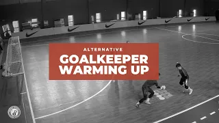 Futsal & football goalkeeper warming up| Pemanasan kiper| Calentamiento Portero Futbol