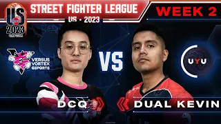 DCQ (JP) vs. Dual Kevin (Luke) - Bo3 - Street Fighter League Pro-US 2023 Week 2