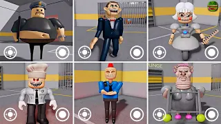 What if I Become EVERYONE? Barry's Prison Run MORPHS Mr Funny Dummy, Grumpy Gran, Siren, Papa Roblox