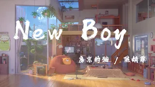 New Boy - 房東的貓/陳婧霏『是的我看見到處是陽光,快樂在城市上空飄揚』【動態歌詞】