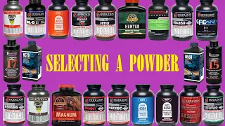 Selecting a Powder