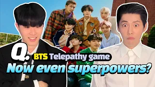 |SUB| BTS Telepathy game!