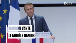 "Education", "culture", "flexisécurité"... : Macron vante le modèle danois