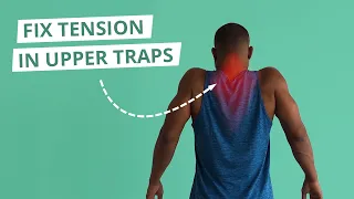 Forward Head Posture & Tight Upper Traps Exercise (Dissociation Technique)