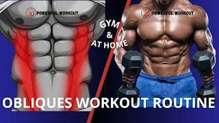 The Best 5 Oblique Exercises You Can Do At Home.