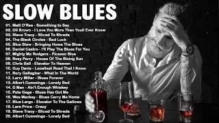 Slow Blues Jazz Music | Relax Whiskey Blues Guitar and Piano Music | Blues Rock Songs Playlist
