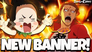 SEASON 3 FUEGOLEON & PARTY CHARMY IS BACK! INSANE BAIT BANNER IS ACTUALLY GOOD - Black Clover Mobile