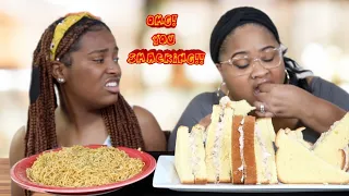 SMACKING TOO MUCH PRANK ON NYIAH! INDOMIE MI GORENG MUKBANG!