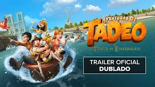 As Aventuras de Tadeo e a Tábua de Esmeralda | Trailer Oficial 1 | DUB | Paramount Pictures Brasil