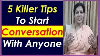 5 Killer Tips To Start Conversation With Anyone - Soft Skills Training Session