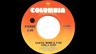 1976 HITS ARCHIVE: Sing A Song - Earth, Wind & Fire (stereo 45--#1 R&B hit)