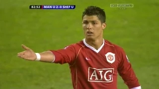 Cristiano Ronaldo Vs Sheffield United Home (17/04/2007)