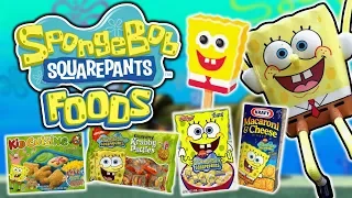 A Look at Nostalgic SpongeBob Foods & Candies