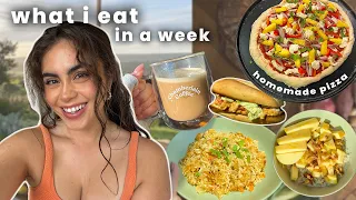 What I Eat in A Week | mostly vegetarian, meals i love ✨