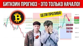 🔴 БИТКОИН ЖДЕТ ДАЛЬНЕЙШЕЕ СНИЖЕНИЕ! ЭКСТРЕННЫЙ ОБЗОР И ПРОГНОЗ ПО BTC