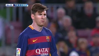 Lionel Messi vs Real Sociedad (Home) 15-16 HD 1080i (28/11/2015) - English Commentary