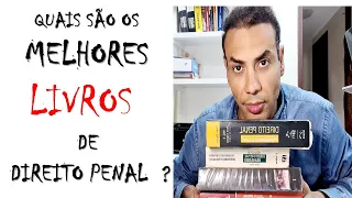 MELHORES LIVROS DE DIREITO PENAL - Assista antes de comprar um LIVRO NOVO!