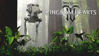 STAR WARS IN KINGDOM HEARTS 4: AT-ST Comparison