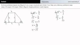 Geometria i trygonommetria - zadanie