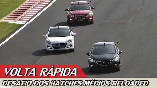 CHEVY CRUZE X HYUNDAI I30 X PEUGEOT 308 X AUDI RS 3 | VOLTA RÁPIDA COM R. BARRICHELLO #68 ACELERADOS