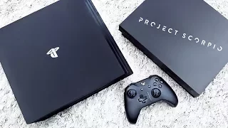 Xbox One X vs PS4 Pro (Обзор)