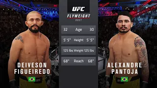 UFC 4 Deiveson Figueiredo vs Alexandre Pantoja