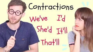 Cómo pronunciar las contracciones en inglés  | Mejora tu pronunciación