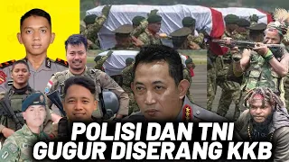 GAK ADA YG PEDULI.!! 20 Anggota Polri yang Gugur di Papua AKIBAT KKB OPM