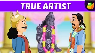 True Artist | Tenali Raman In English | Animated Stories For Kids