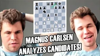 Magnus Carlsen Analyzes the 2022 Candidates on chess24