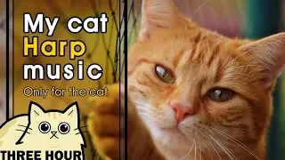 [MY CAT HARP MUSIC] 고양이 진정을 위한 부드러운 하프 소리, 고양이 자장가(Soft harp sounds for cat soothing,猫ハーフ音楽)