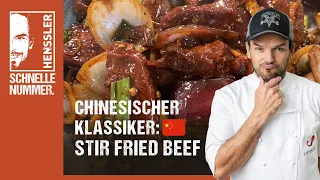 Schnelles Beef Stir Fry Rezept von Steffen Henssler