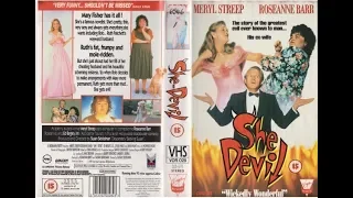 Original VHS Opening: She-Devil (1990 UK Rental Tape)