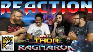 Thor: Ragnarok Official Trailer REACTION!! SDCC 2017