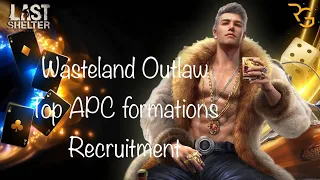 LSS IFAN Wasteland Top APC Formations, Recruitment and Hop Lab!