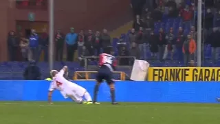 Radja Nainggolan Amazing Goal Genoa vs AS Roma 0 - 1 Serie A 2014 HD