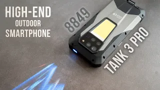 8849 Tank 3 Pro Unboxing & Review: High-End Outdoor Smartphone mit Beamer!