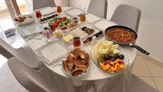 Misafir Kahvaltı Hazırlığı - Pratik Kahvaltılık Tarifler #breakfastmenu  #kahvaltı #menu