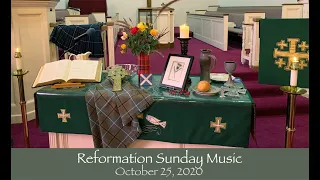 Worship Service Music from Bethany • Oct. 25, 2020 • Reformation Sunday