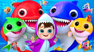 New Baby Shark doo doo 🦈, Baby Shark Dance | #babyshark official Remix  - #nurseryrhymes  #kidssongs