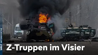 UKRAINE-KRIEG: Putins Armee kämpft erbitterten Widerstand der Ukrainer nieder