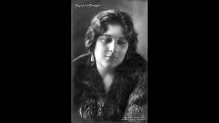 Sigrid Onegin (contralto) - Il segreto per esser felici ('Lucrezia Borgia' - Donizetti) (1921)