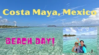 NCL-JOY  | Mahahual, Costa Maya,  Mexico  | BEACH ESCAPE #NCL #norwegianjoy #Thisiscostamaya