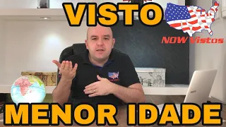 Visto Americano para Menor de Idade. SAIBA TUDO!