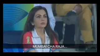 Nita Ambani got emotional when the crowd started shouting "Rohit Sharma" during MI vs SRH IPL